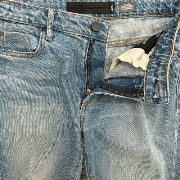 Denim X Alexander Wang Light Blue Straight Leg Jean Women 28 - Picture 3 of 9